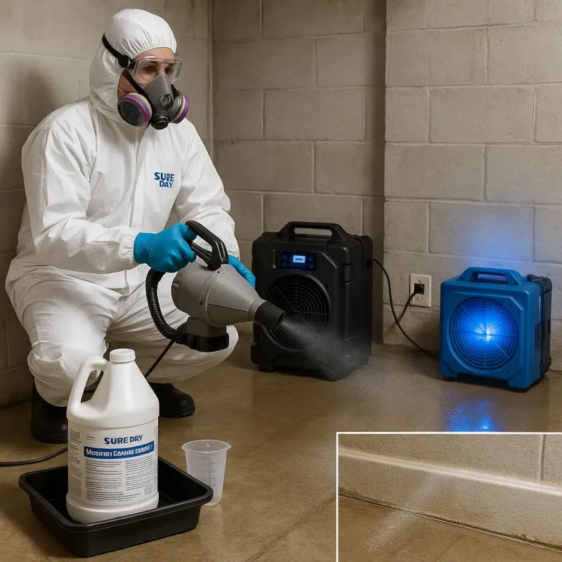 Sanitization and Odor Removal process in Donald, OR