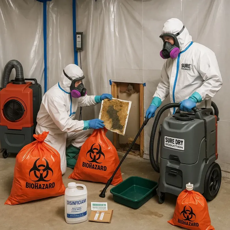 Contaminated Water Handling Protocols process in Donald, OR